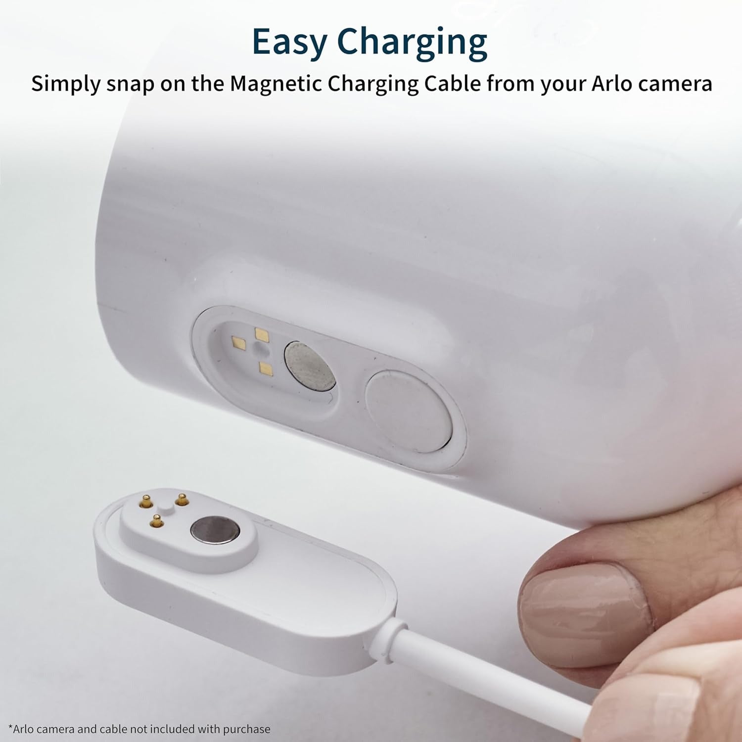 Arlo XL Rechargeable Battery for Ultra, Ultra 2, Pro 4, and Go 2 Cameras - White (Certified Refurbished)