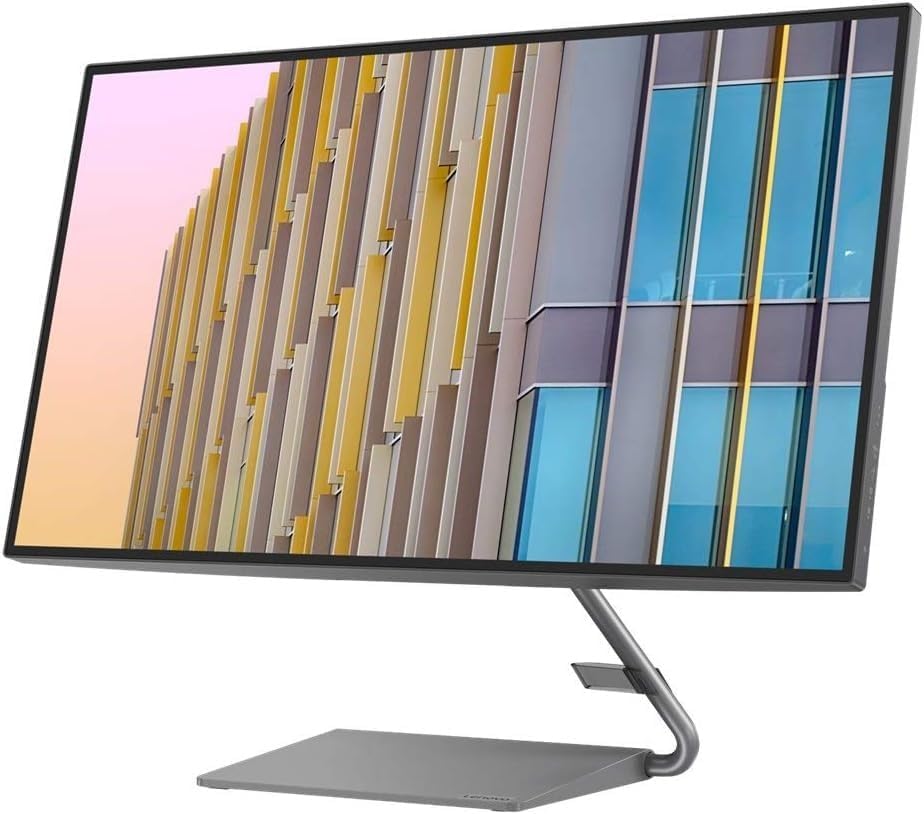 Lenovo Q27h-10 27" 2K QHD (2560 x 1440) 75Hz LED Monitor - Black (Pre-Owned)