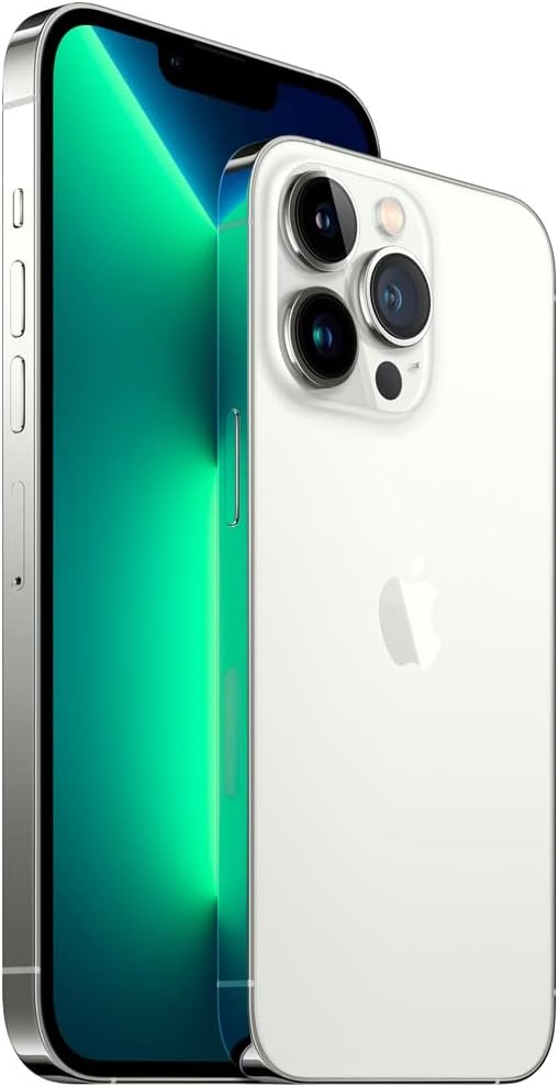 Apple iPhone 13 Pro Max 1TB (Unlocked) - Silver (Renewed)