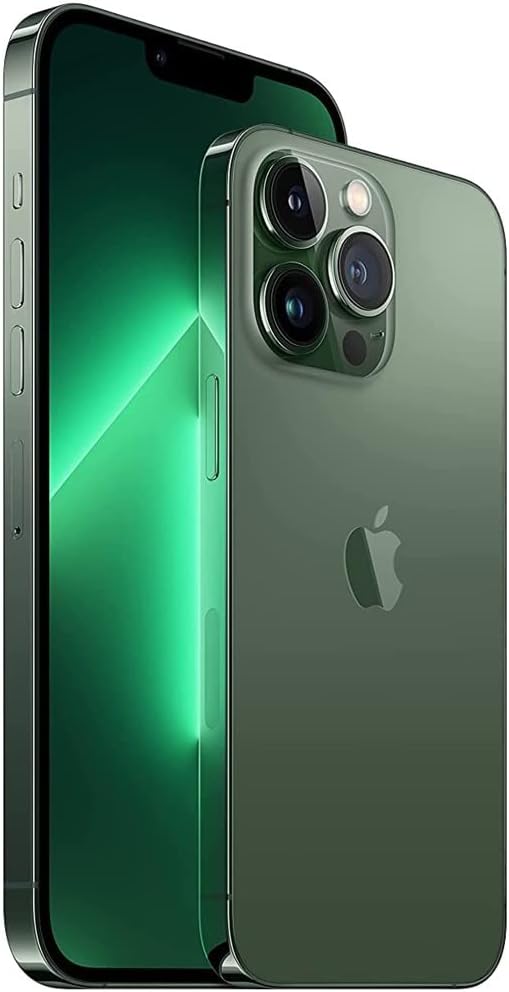 Apple iPhone 13 Pro Max 128GB (Unlocked) - Alpine Green (Renewed)