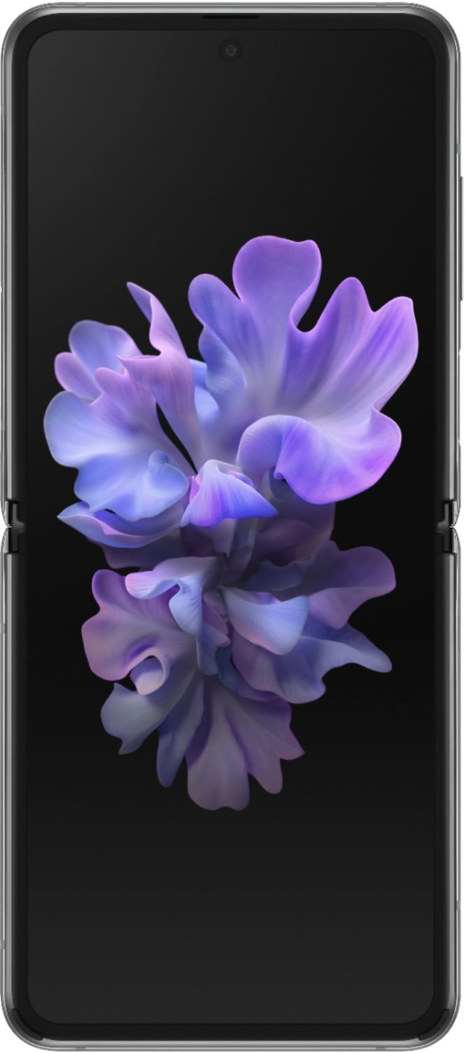 Samsung Galaxy Z Flip 5G 256GB (Unlocked) - Mystic Gray (Certified Refurbished)