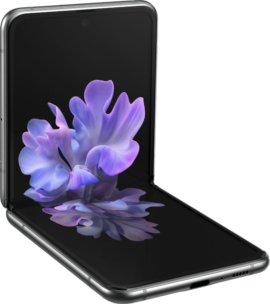 Samsung Galaxy Z Flip 5G 256GB (Unlocked) - Mystic Gray (Certified Refurbished)