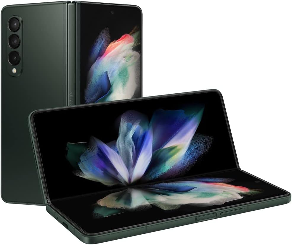 Samsung Galaxy Z Fold3 5G - 256GB (Wifi + LTE) (Unlocked) - Phantom Green (Pre-Owned)