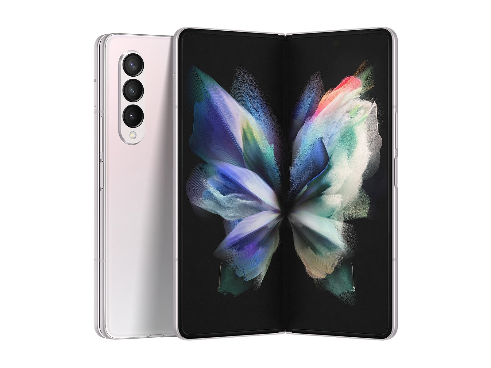 Samsung Galaxy Z Fold 3 5G - 256GB (AT&T) - Phantom Silver (Refurbished)