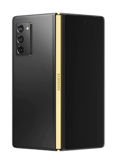 Samsung Galaxy Z Fold2 - 256GB (Unlocked) - Mystic Black / Metallic Gold (Used)