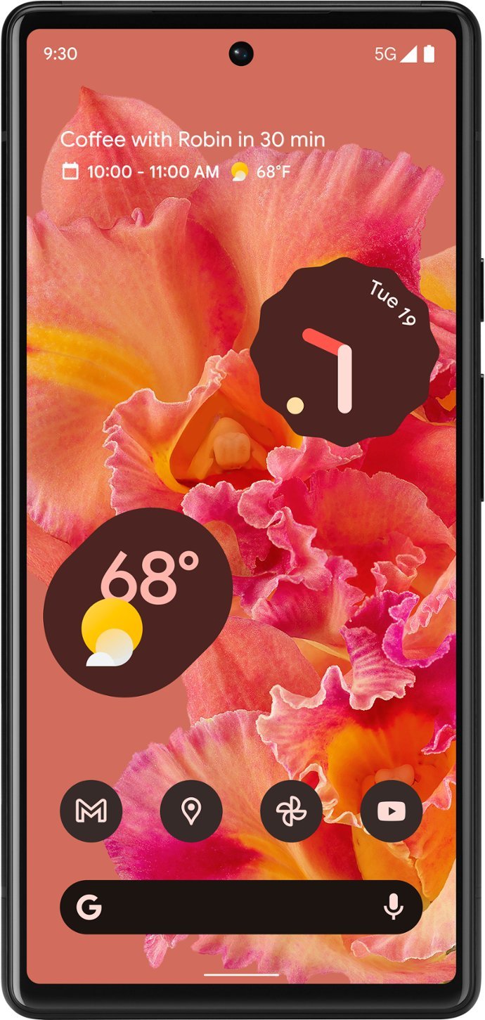 Google Pixel 6 5G 128GB (Unlocked) - Kinda Coral (Pre-Owned)