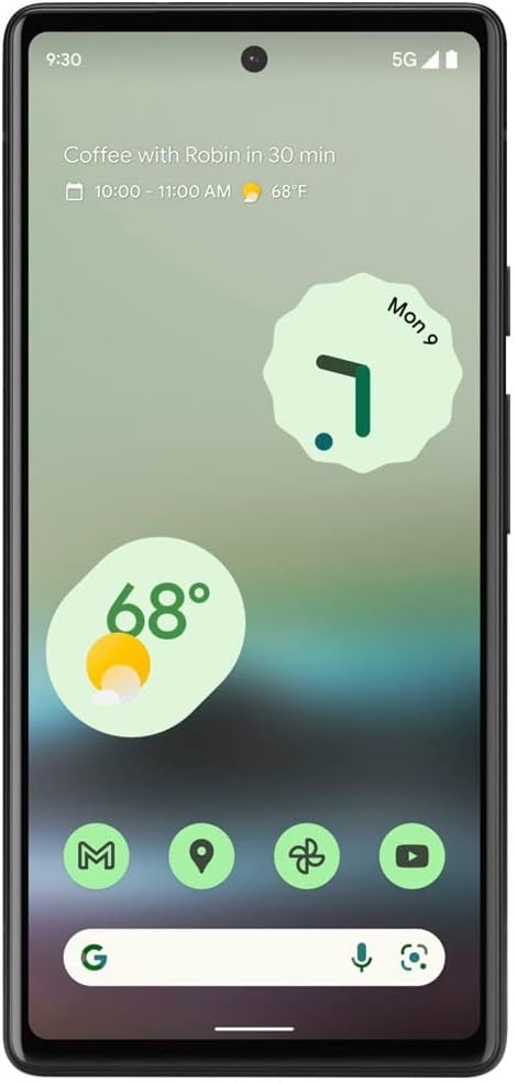 Google Pixel 6a 128GB (Unlocked) - Chalk (Pre-Owned)