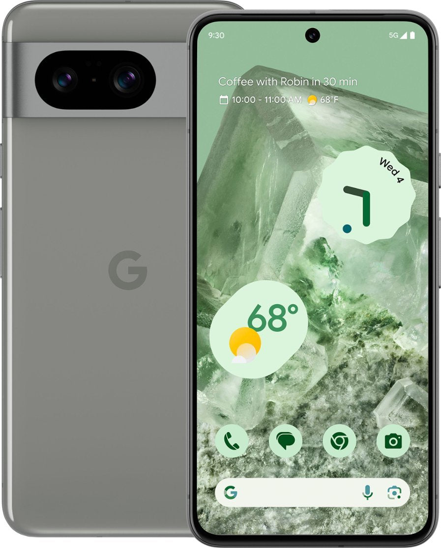 Google Pixel 8 256GB (Unlocked) - Hazel (Refurbished)