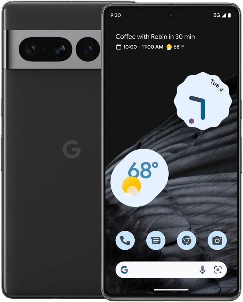 Google Pixel 7 Pro 128GB (Unlocked) - Obsidian (Refurbished)