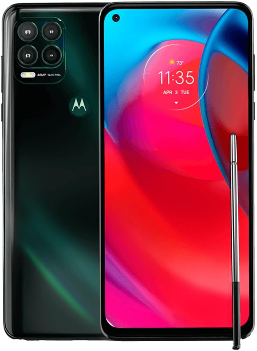 Motorola Moto G Stylus 5G (2021) 128GB (Unlocked) - Cosmic Emerald (Pre-Owned)