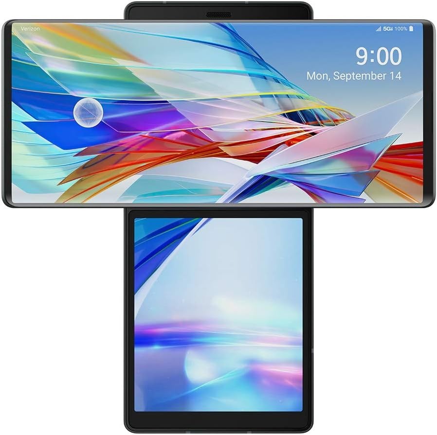 LG Wing 5G 256GB (Unlocked) - Aurora Gray (Refurbished)