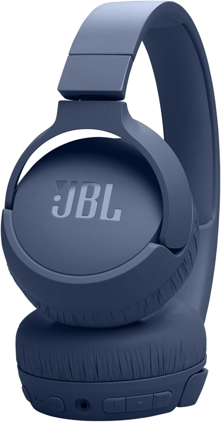 JBL Tune 670NC Adaptive Noise Cancelling Wireless On-Ear Headphones - Blue (Pre-Owned)