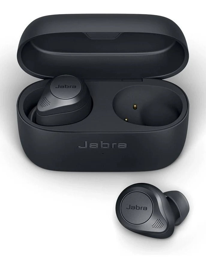 Jabra Elite 85t True Wireless Advanced Active Noise Cancelling Earbuds - Grey (Pre-Owned)