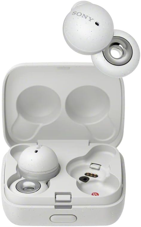 Sony LinkBuds Truly Wireless Earbud Headphones with an Open-Ring Design - White (Pre-Owned)