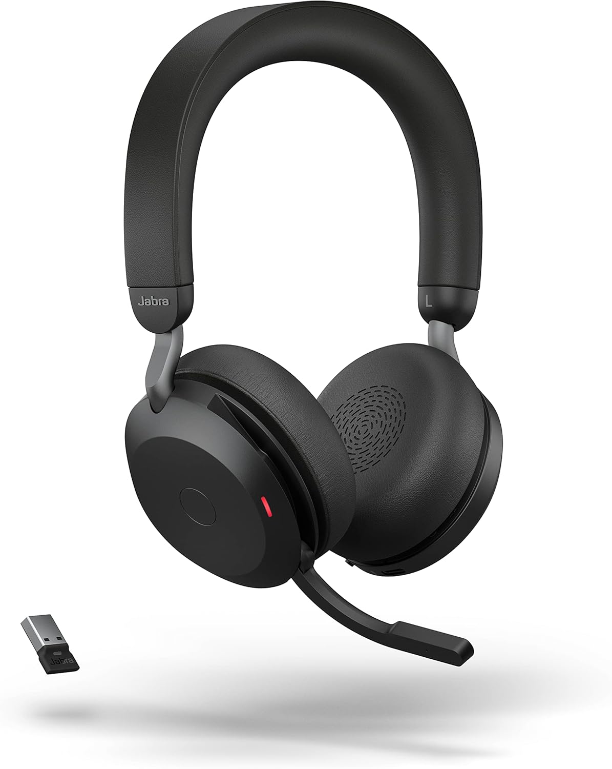 Jabra Evolve2 75 Wireless Over-Ear Bluetooth Headphones - Black (Pre-Owned)