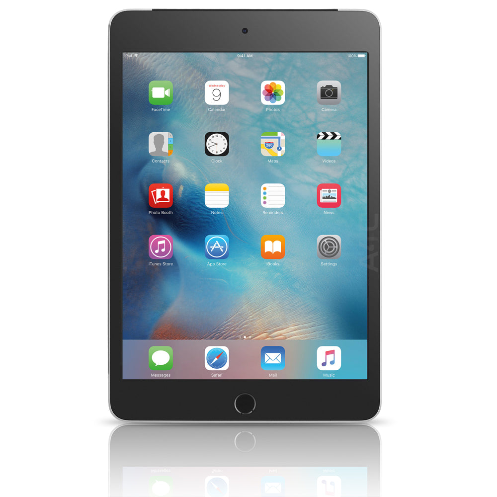 Apple iPad Mini 4th Gen (2015) 7.9in 16GB Wifi + Cellular (Unlocked) - Space Gray (Refurbished)