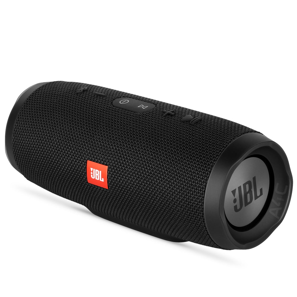 JBL Charge 3 Waterproof Portable Bluetooth Speaker - Black (Refurbished)