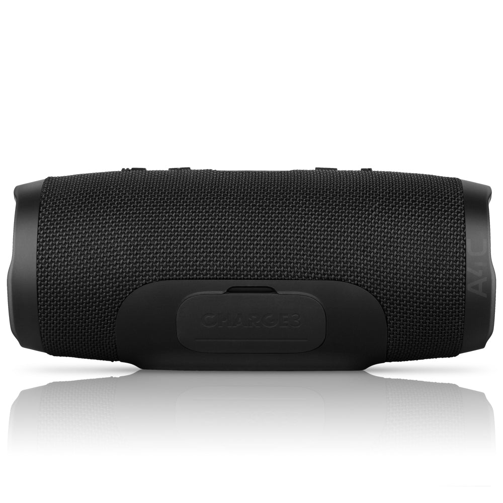 JBL Charge 3 Waterproof Portable Bluetooth Speaker - Black (Refurbished)