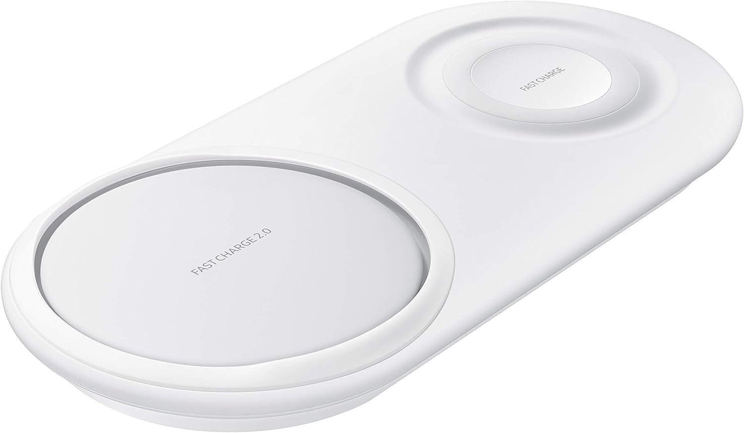 Samsung Wireless Charger DUO Pad, Fast Charge 2.0 - White (Refurbished)