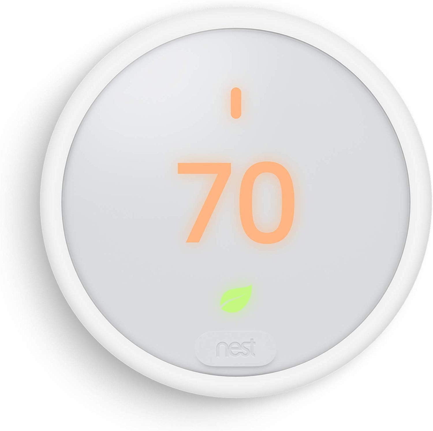 Google - Nest Thermostat E Smart Thermostat, T4000ES - White (Pre-Owned)