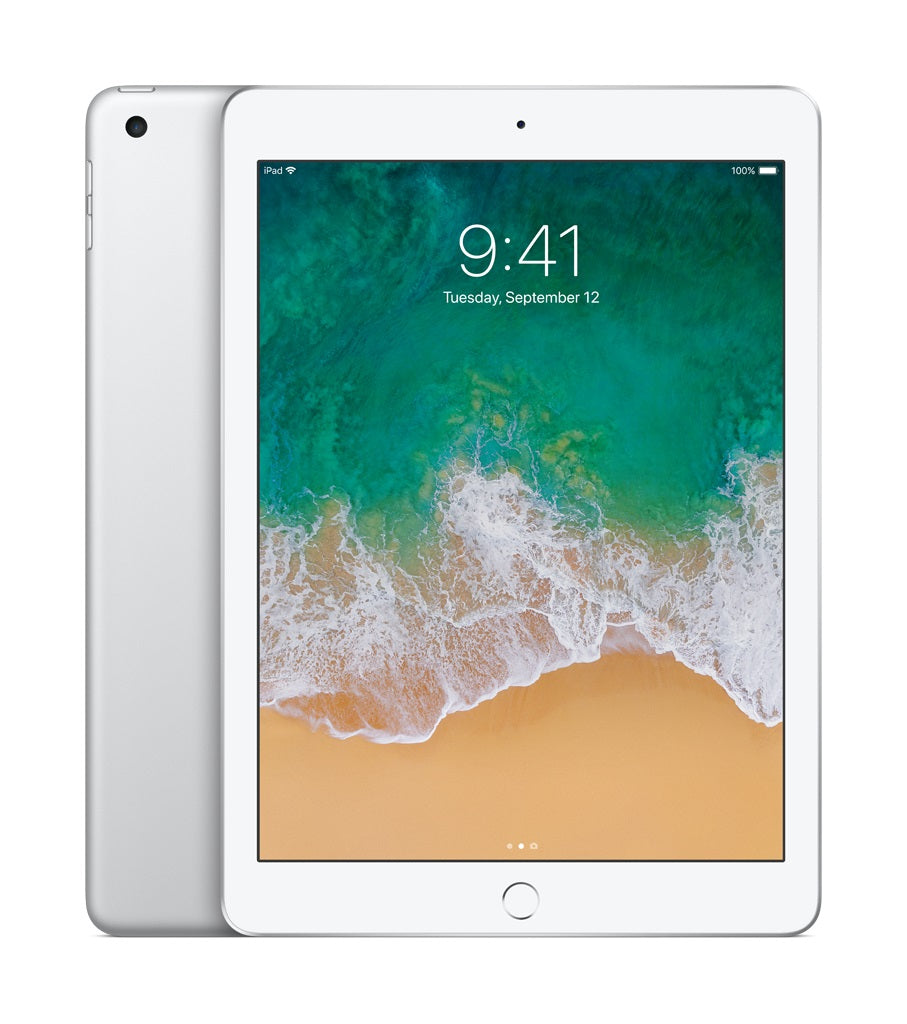 Apple iPad 5th Generation, 128GB, Wifi Only - Silver (Refurbished)