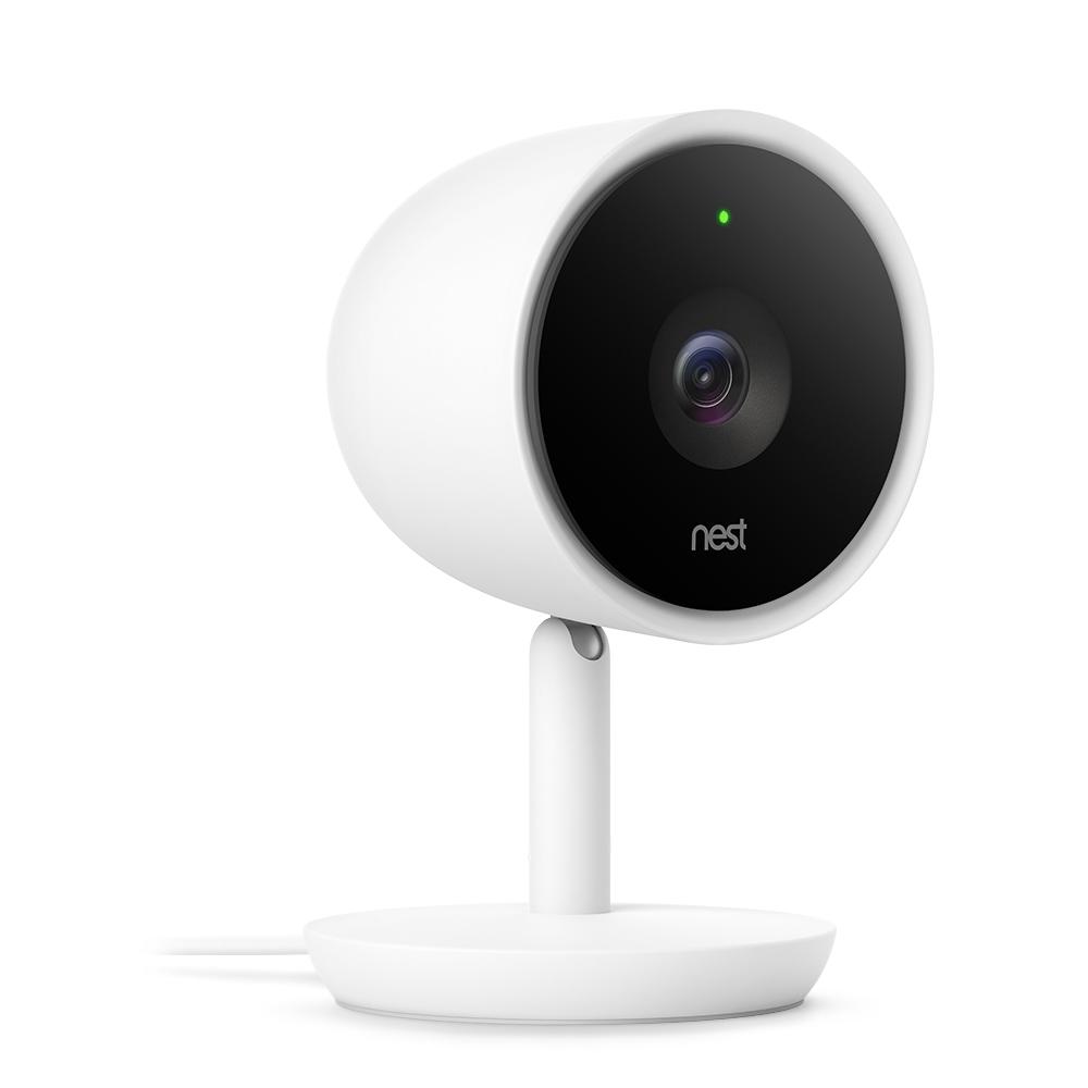 Google Nest Cam IQ Indoor Full HD Wi-Fi Home Security Camera - White (Pre-Owned)