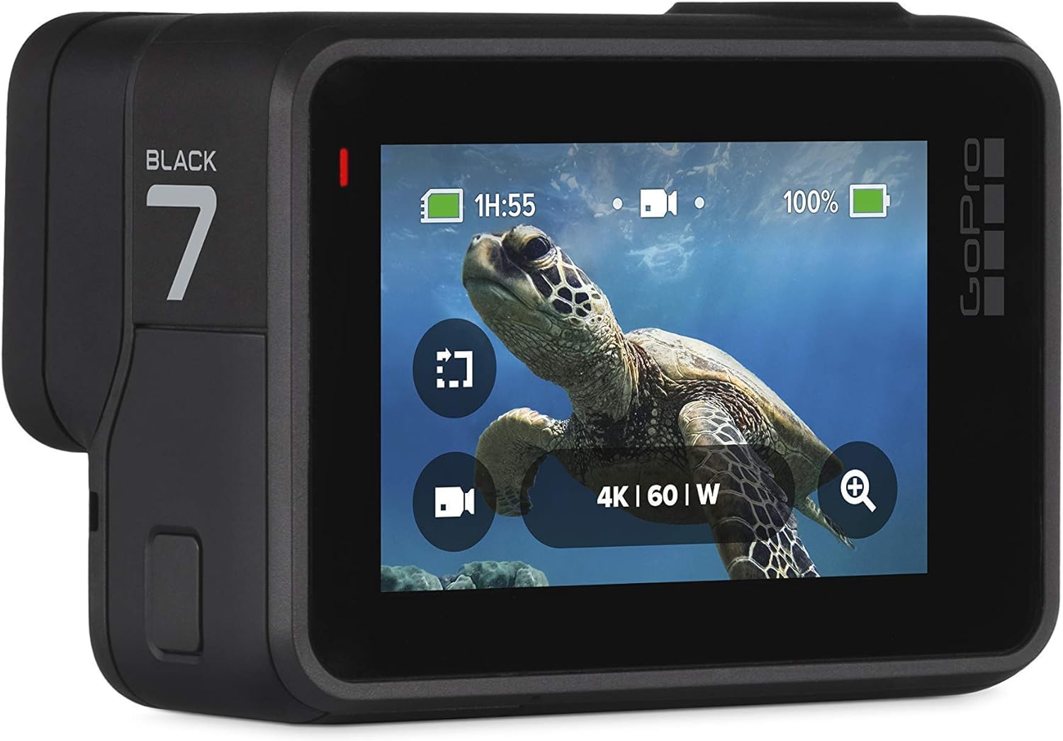 GoPro Hero7 Waterproof Action Camera with Touch Screen 4K Ultra HD Video - Black (Refurbished)