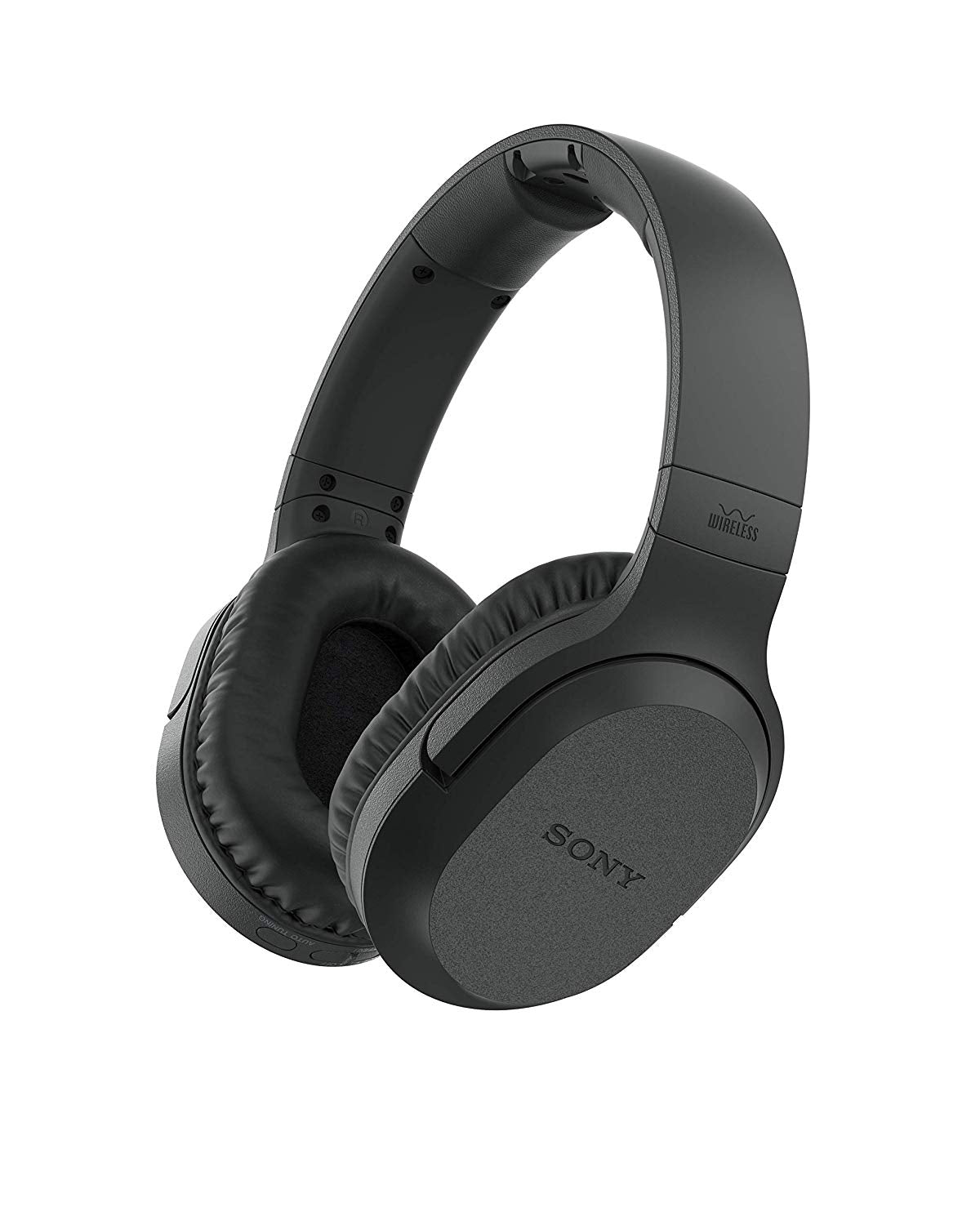 Sony WHRF400 RF Wireless Over-Ear Headphones - Black (Refurbished)