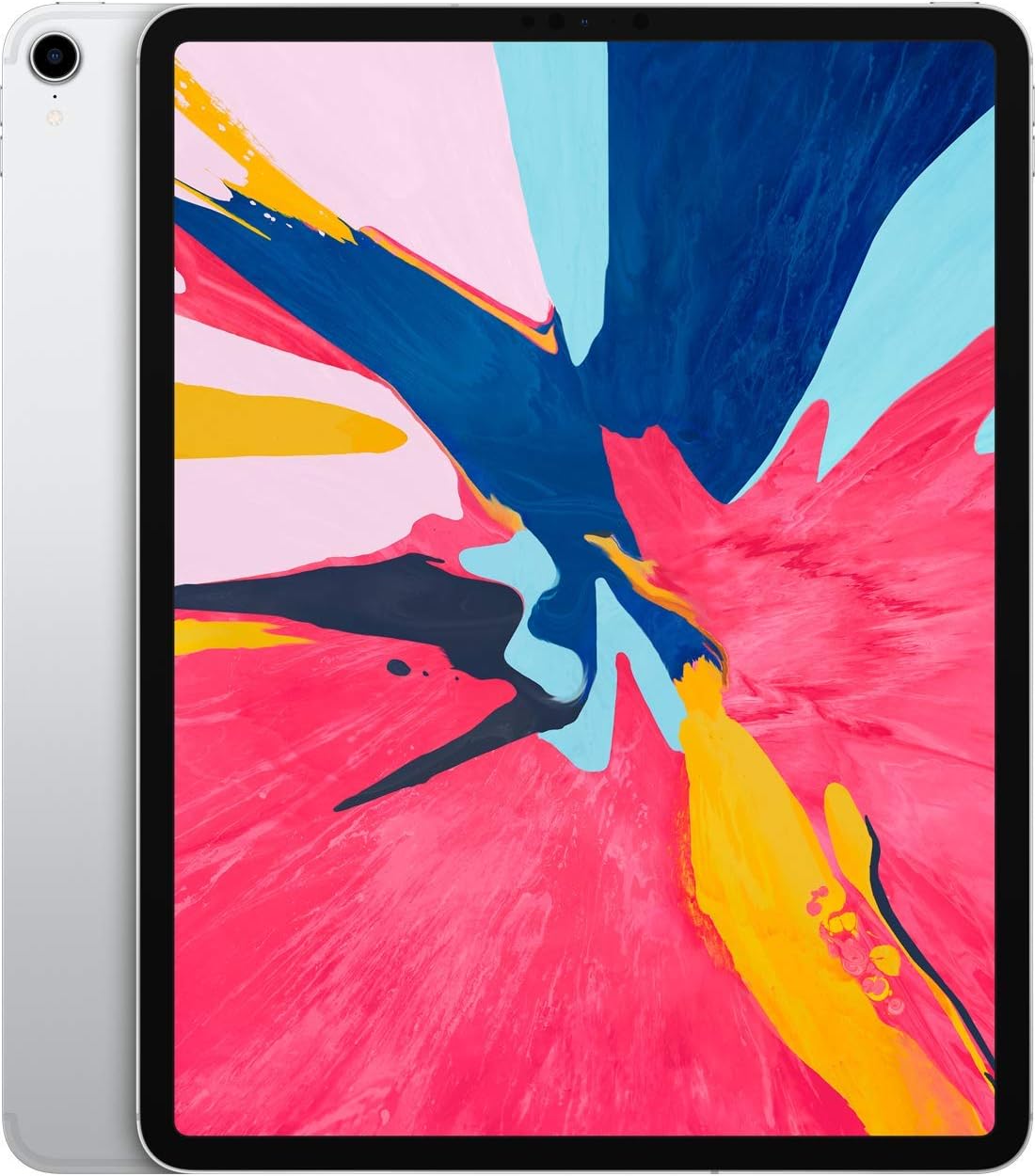 Apple iPad Pro 12.9-inch 3rd Gen (2018) 1TB, WIFI + Unlocked Cellular - Silver (Certified Refurbished)