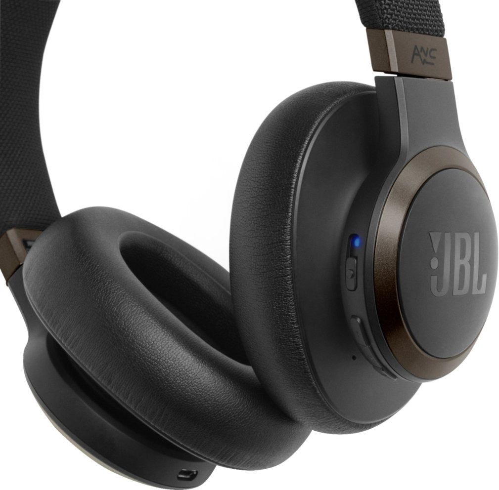 JBL LIVE 650BTNC Wireless Over-Ear Noise-Cancelling Headphones - Black (Pre-Owned)