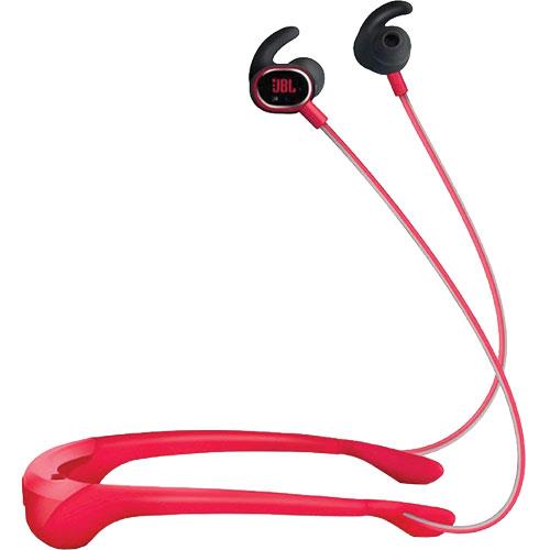 JBL Reflect Response Wireless Touch Control Sport Headphones - Red (Refurbished)