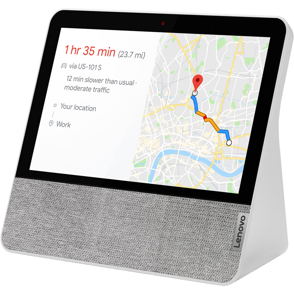 Lenovo 7" Smart Display with Google Assistant Blizzard - White (Refurbished)