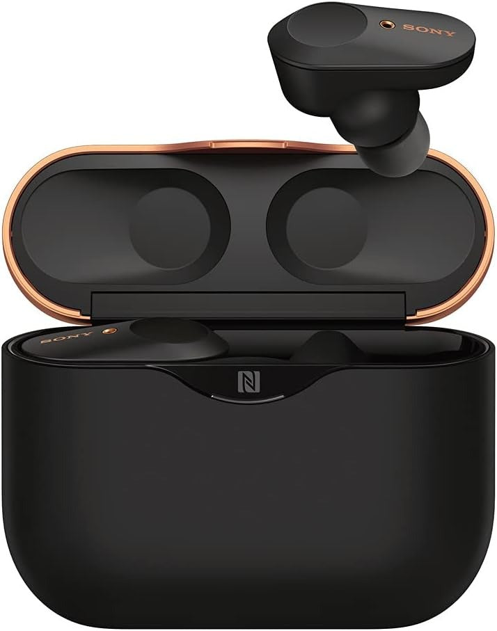 Sony WF-1000XM3 True Wireless Noise Cancelling In-Ear Headphones - Black (Refurbished)