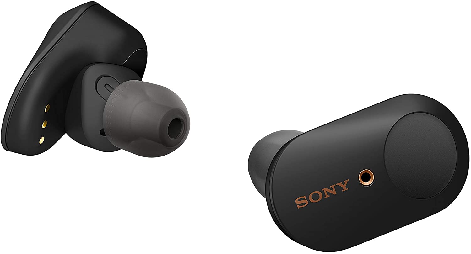 Sony WF-1000XM3 True Wireless Noise Cancelling In-Ear Headphones - Black (Refurbished)