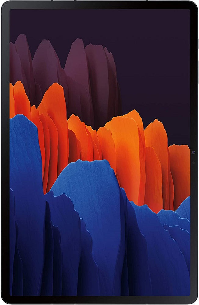 Samsung Galaxy Tab S7+, 12.4-inch, 128GB, Unlocked All Carriers - Mystic Black (Refurbished)