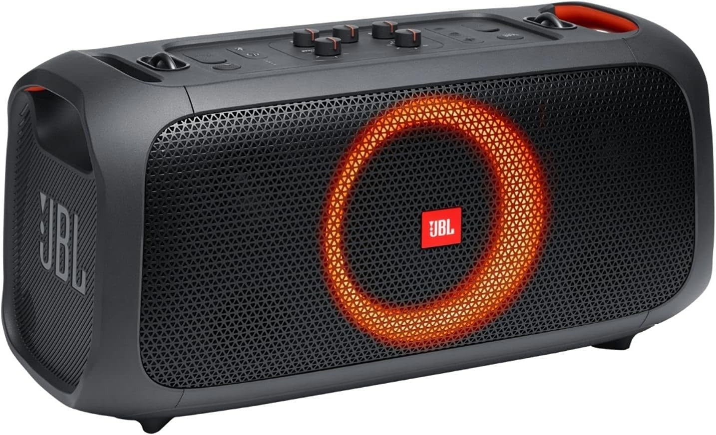 JBL PartyBox On-The-Go Portable Party Speaker Without Microphone - Black (Refurbished)