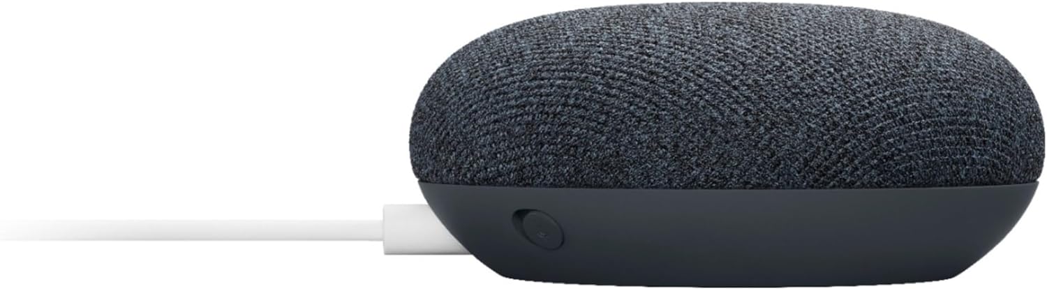 Google Nest Mini 2nd Generation Smart Speaker with Google Assistant - Charcoal (Refurbished)