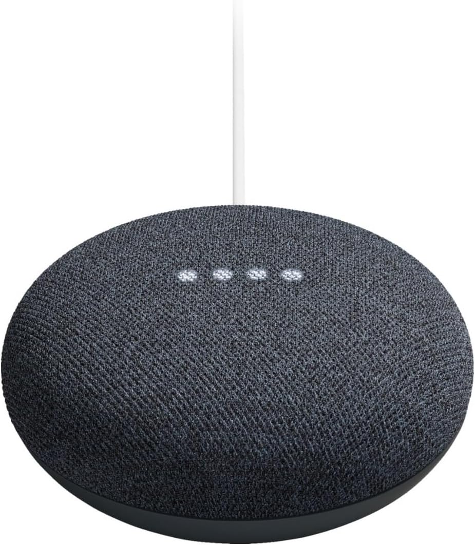 Google Nest Mini 2nd Generation Smart Speaker with Google Assistant - Charcoal (Refurbished)