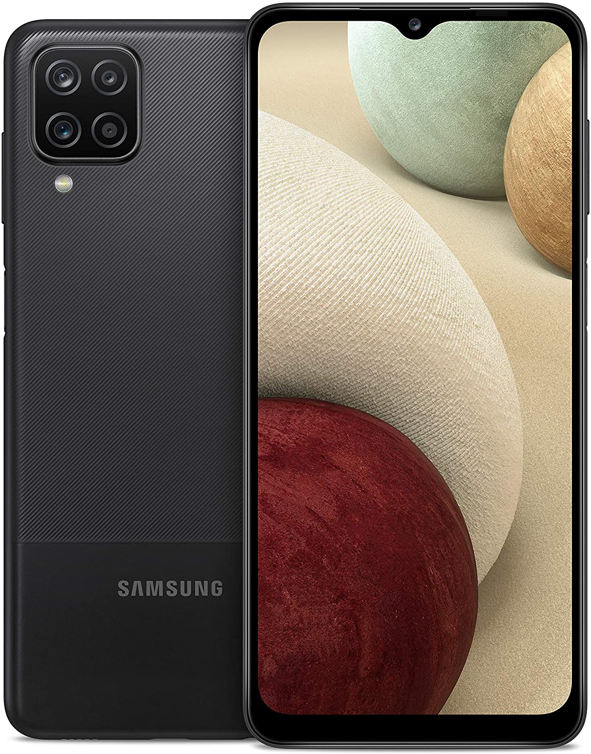 Samsung Galaxy A12 Smartphone, 32GB Memory, Cellular Unlocked - Black (Refurbished)