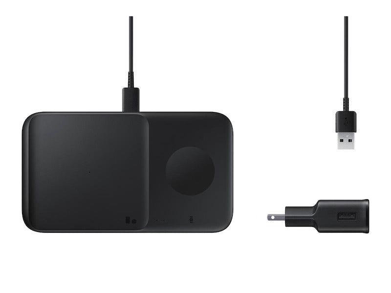 Samsung Wireless Charger Fast Charge Pad DUO - Black (Refurbished)