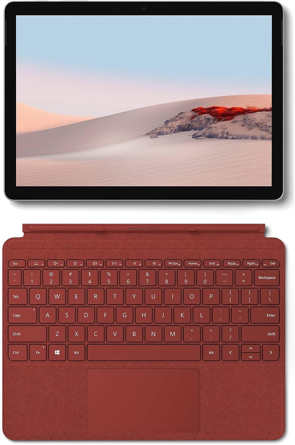 Microsoft Surface Go Signature Type Cover - Poppy Red (Refurbished)