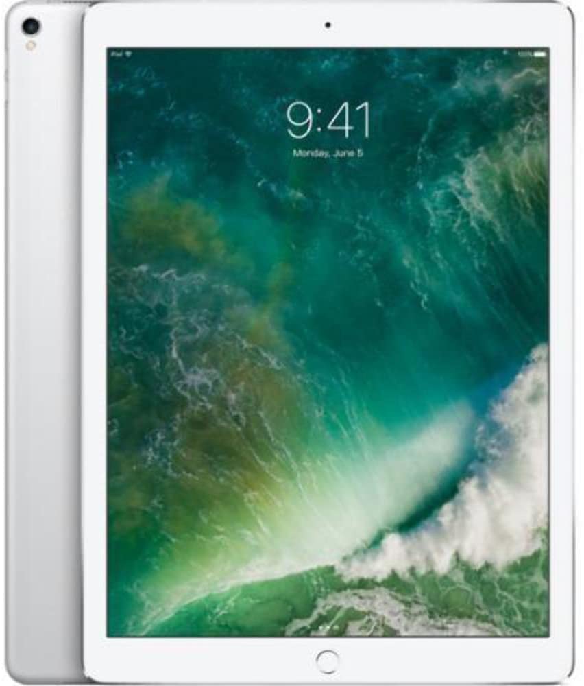 Apple iPad Pro 2nd Gen, 64GB, 12.9", WIFI + 4G Unlocked All Carriers - Silver (Renewed)