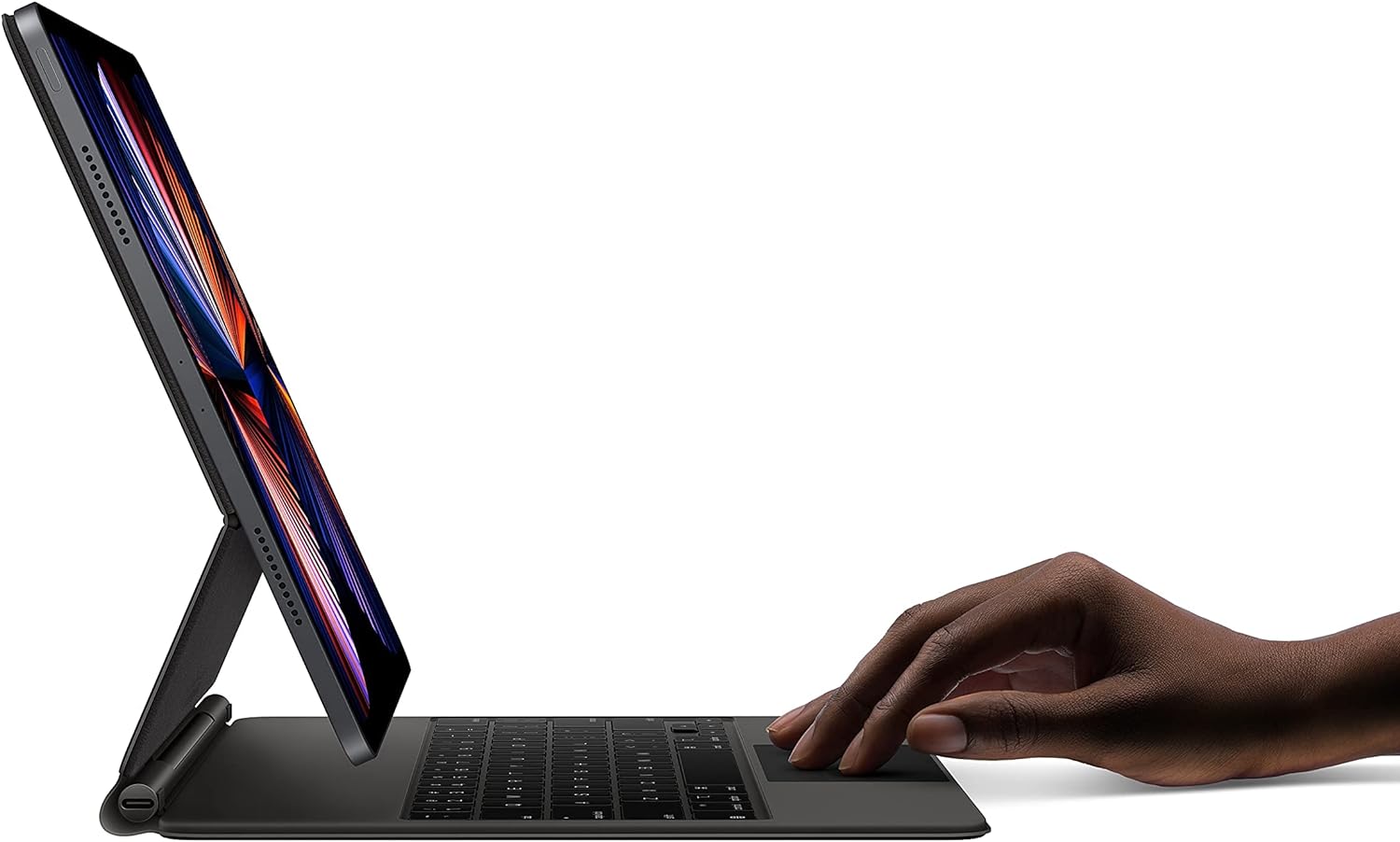 Apple Magic Keyboard for 12.9-inch iPad Pro 3rd Gen, 4th Gen, & 5th Gen - Black (Refurbished)