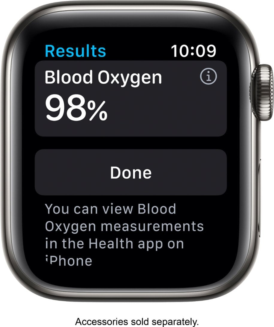 Apple Watch Series 6 GPS+LTE 40mm Graphite StainlessSteel Case & Milanese Loop (Refurbished)