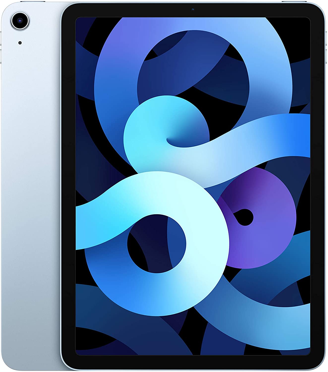 Apple iPad Air 4th Generation, 10.9-inch, 256GB Storage, WIFI Only - Sky Blue (Renewed)