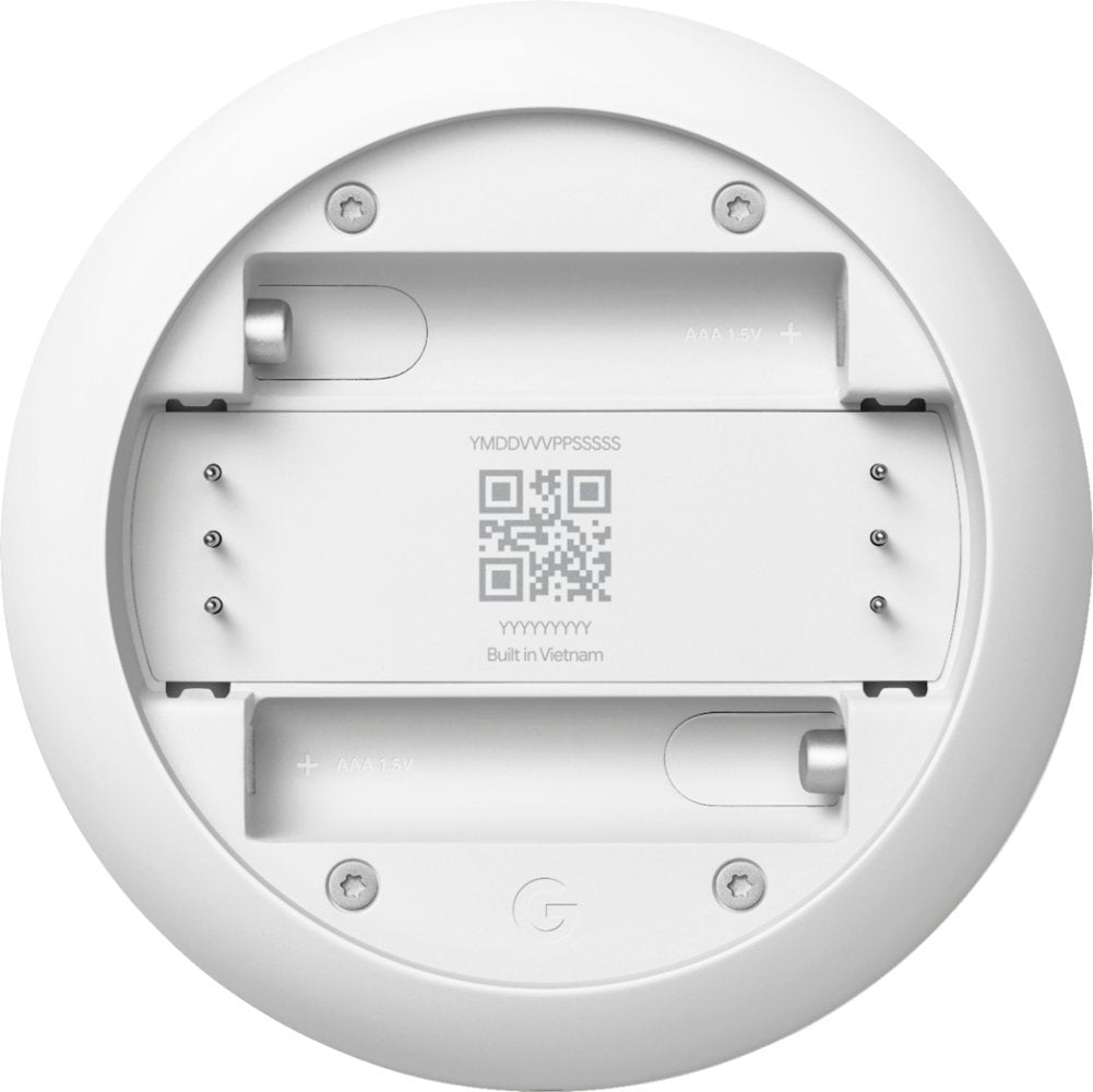 Google Nest Smart Thermostat for Home - Programmable WIFI Thermostat - Snow (Refurbished)