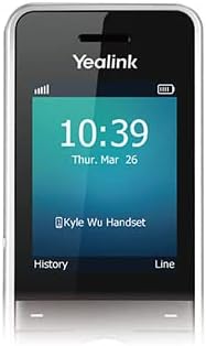 Yealink YEA-W56H HD DECT Expansion Handset for Cordless VoIP Phone and Device (Refurbished)