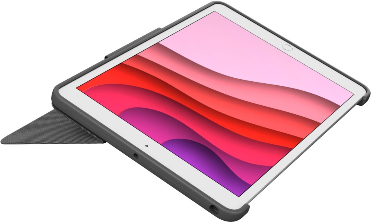 Logitech Combo Touch Keyboard Folio Case for iPad 10.2" 7th/8th/9th Gen Graphite (Refurbished)