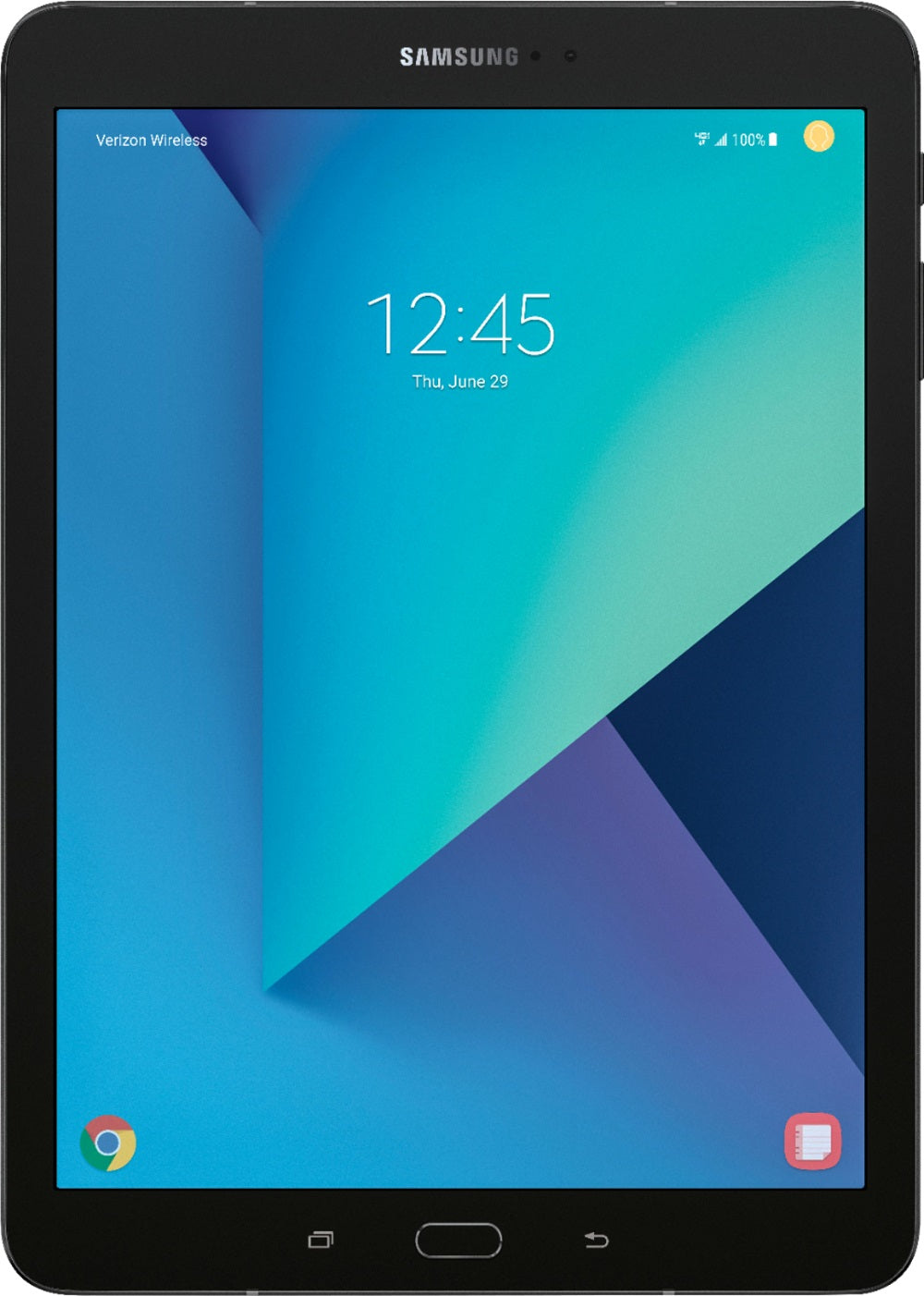 Samsung Galaxy Tab S3 Tablet, 9.7'', 32GB, WIFI + Verizon, No S-Pen - Black (Refurbished)
