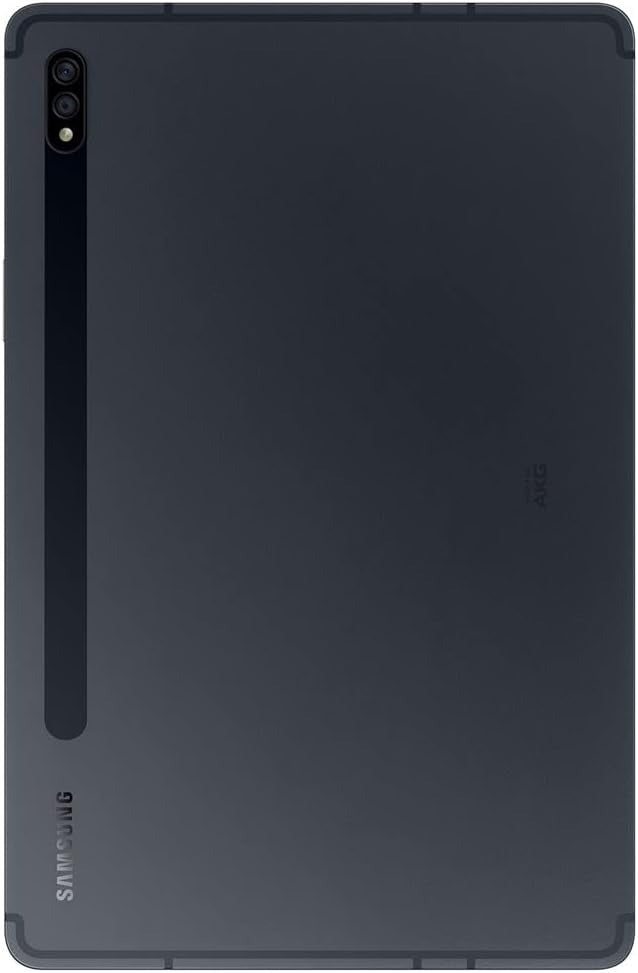 Samsung Galaxy Tab S7+ 5G, No S-Pen Mystic Black - 128GB, (Wifi + LTE)(Unlocked) (Certified Refurbished)